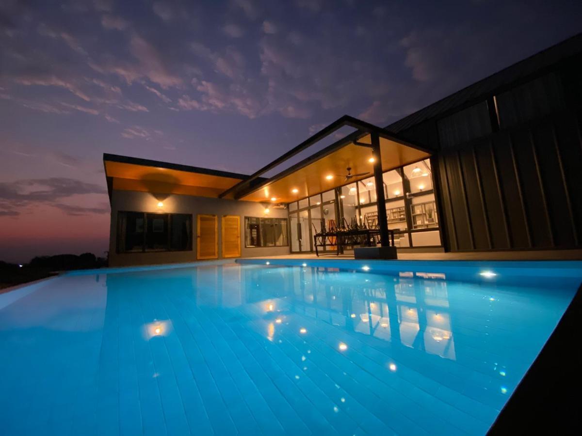 Nordic Cabin And The Pool Ban Sap Noi Kültér fotó